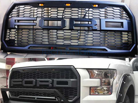 Image of 2015-2017 F150 Raptor Style Grille - F-150 Addicts