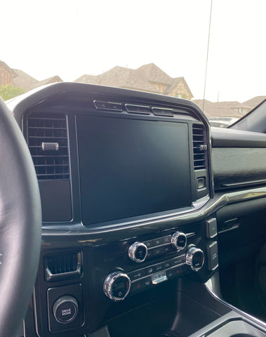 Image of 2021+ Ford F150 12' Matte Finish PPF Screen Protector - Anti Glare - Anti Fingerprints