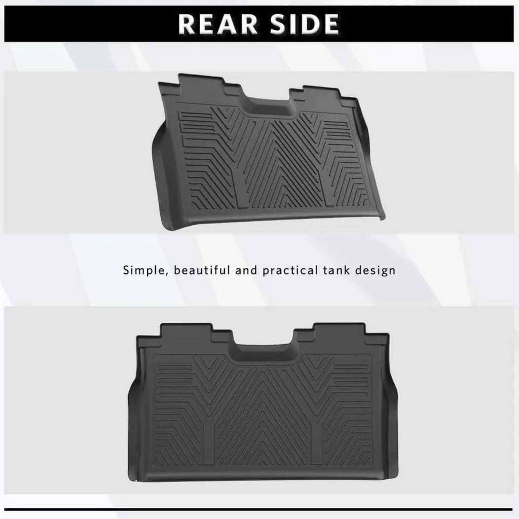 2015-2023 Ford F-150 Super Crew All Weather Floor Liners Mats